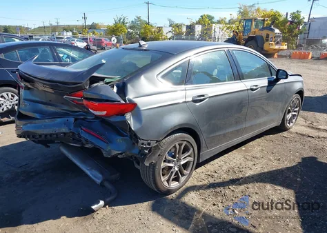 2019 Ford Fusion Sel from USA, damaged, VIN 3FA6P0CD6KR285249